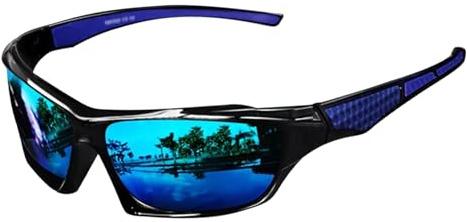 Men's Polarized Sunglasses, Comprehensive Protection Sun Glasses, Comfortable Fashion Shades, Outdoor Sports Eyewear for Driving, Fishing, Running, Cycling Activities