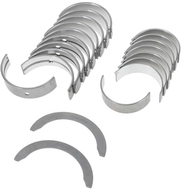 Motoforti Hauptlager- und Pleuellager-Kit Nr. 2102B000/230602B000 für Hyundai Accent 12-19 Kurbelwellen-Pleuellager Silber Ton Stk