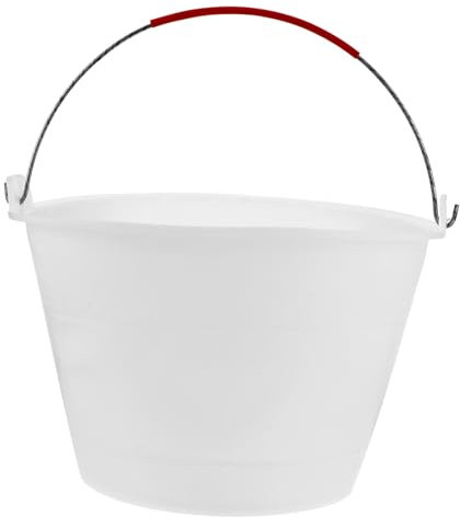 NUOBESTY Seau Renforcé avec Seau à Sable Vide pour Chantier de Construction Usage