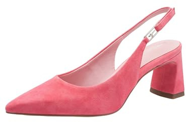 Tamaris décolleté slingback da donna con tacco a blocco rosa 37 EU