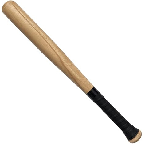Yaoliucp Wood Baseball Training Bat -21 Inch Wooden Bat - Ideal for Softball Hitting Practise - Versatile Design