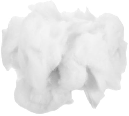 DOITOOL Relleno para Peluches Material PP Cotton Blanco de Algodón y Fácil Mantenimiento Absorbente de Humedad y Cojines para Manualidades y Decoración Interior