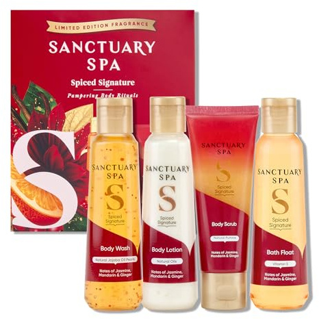 Sanctuary Spa Limited Edition Fragrance Spiced Signature Pampering Body Rituals