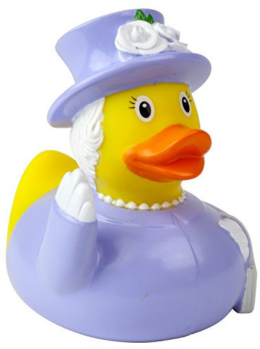 Lilalu Queen Elizabeth Duck British Royal Family Rubber Duck