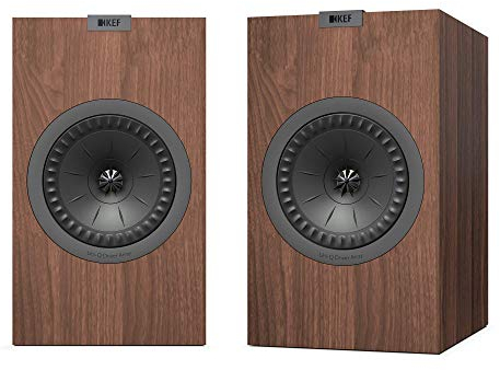 KEF Q350 Bookshelf Speakers, Passive, Walnut (Pair)