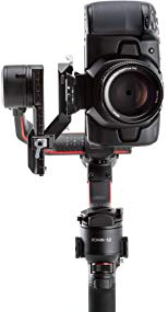 DJI R Vertikale Kamerahalterung - Ermöglicht Ihnen die effektive Aufnahme langer vertikaler Aufnahmen mit DJI RS 2, Gewicht: 128 g
