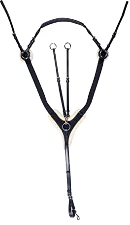 HKM Cambridge Vorderzeug Schwarz Vollblut