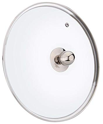 Lock,Glaslock, Grytlock,Pannlock i härdat glas Pannlock Stekpanna Ångkokarlock Hushållstransparent Pannlock Universal Ersättningsgrytlock
