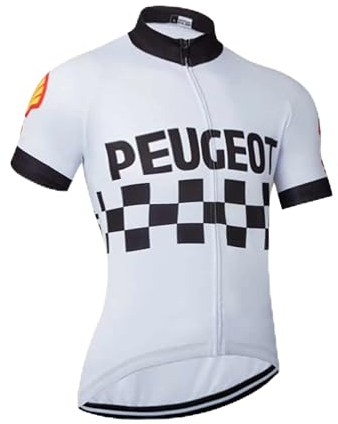 louizumify Professionelle Herren-Reitbekleidung mit kurzen Ärmeln, elastisches und atmungsaktives Material, Sonnenschutz, 3 Taschen