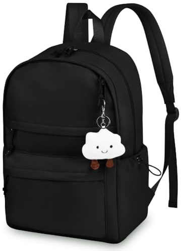 AOOSA Zaino Scuola Superiore, Impermeabile Zaino Casual, Zaini Uomo Donna Leggero 15,6 Pollici Laptop Bag, Grande Capacità Daypack Backpack per Università Viaggi Lavoro Scuola Sport