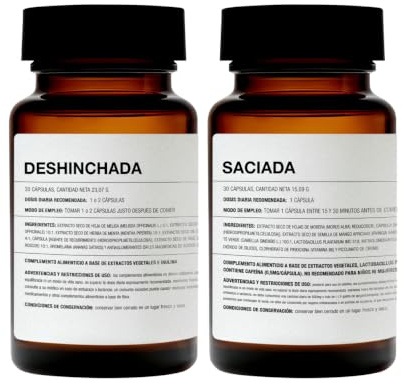 afrodite Pack Saciada + Deshinchada | Control Apetito e Hinchazón