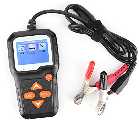 Vistreck KW650 Batteritestare för 6V-12V Bilar och Motorcyklar - Digital Belastningsanalysator med Färg S N