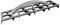 DEWEPRO® Alurabot - Rabot à plâtre en aluminium - Rabot à bords avec 8 lames en acier - 465 x 90 mm - Rabot manuel - Râpe à poncer