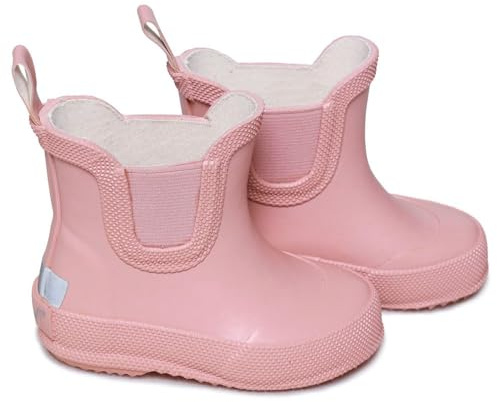 CeLaVi Basic Wellies Short, Unisex Kids’ Rain boat, Misty Rose, 5 Child UK (EU)