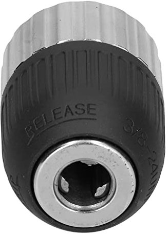 Portabrocas 3/8‑24UNF para Portabrocas Portabrocas con Orificios Pequeños Atornillador de Impacto Taladro Eléctrico Adaptador de Taladro de 2 a 13 Mm Portabrocas con Orificios