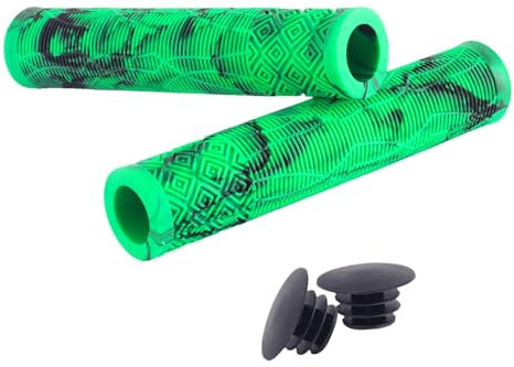 Kinder-Fahrradgriff – rutschfester Lenkergriffschutz, helle Farbe, rutschfester Gummi, rutschfester Griff für Dreirad, verbessert Stabilität und Sicherheit