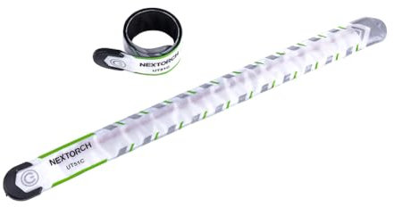 NEXTORCH - UT51C GRÜN/BLAU/ORANGE blinkendes Warn-Signalband Mit diesem durchdachten Signalband Werden Sie Immer und überall gesehen.