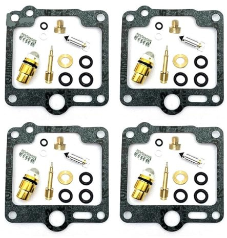 Förgasarpackning Motorcykelförgasare Flytande Nål Säte Ventilpackning Gummidelar Reparationssats För Yamaha XJR1200 1994-1998