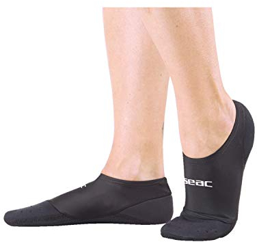 Seac Scapin, Neoprensocken für Schwimmbad, Aquagym, Acquafitness und zur Verwendung mit Tauchflossen