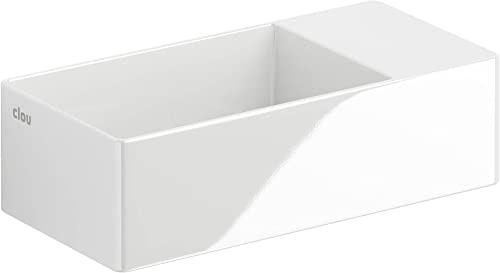CLOU New Flush Handwaschbecken 35x18x10 cm Weiß