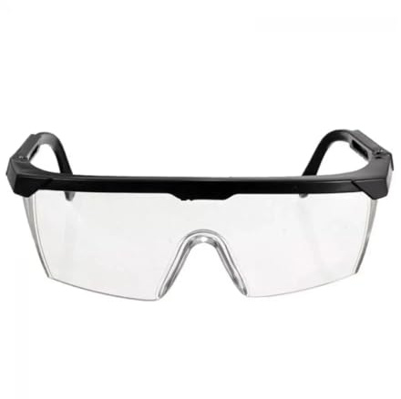 Dunnet Tools Clear Safety Glasses & Over Eyewear | Anti-Fog, Scratch-Resistant, UV Shield | Lightweight, Comfortable Fit for DIY, Lab, Construction, Cycling, Healthcare | For Men & Women