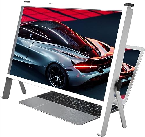 SSDDLZEQ Bildschirmlupe, Gaming-Video-Monitor-Lupe, Vergrößerungsständer for Handy-Laptop, superklares blaues Licht, 3-fache Vergrößerung