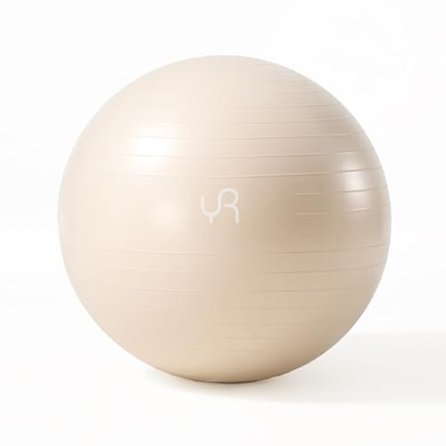 RYTMAT Gymnastikball 55cm Sitzball Schwangerschaft Groß Yoga Ball Büro Ergonomisch Anti-Burst Ball für Fitness Yoga Gymnastik Core Training mit Luft Pumpe