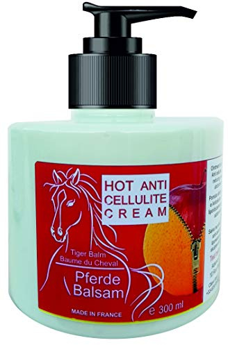 HOT CREAM Professional Triple Action Formula 300 ml ● Bantande fettdispergerande, Anti Cellulite Detox Hot Cream med alger, kaffe, växtextrakt och eteriska oljor ● Slims & Minskar fett