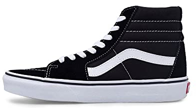 Vans Damen Filmore Hi Platform Sneaker, (Canvas) Black/White, 40.5 EU