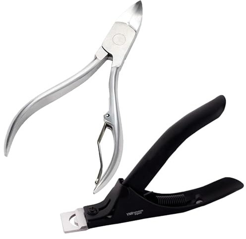YNR Pet Nail Pliers – Professional Claw Clippers & Toenail Cutters for Dogs and Cats, Wire Spring, Stainless Steel, Cat Nail Clippers | 12cm Claw Cutter Set