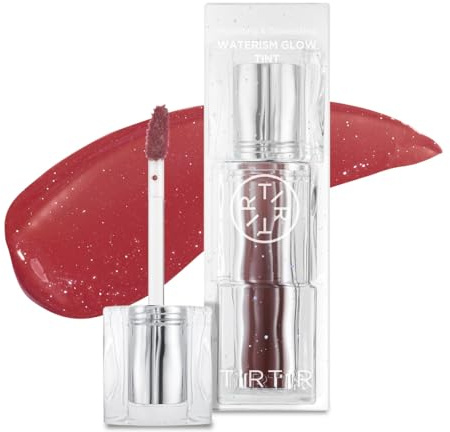 TIRTIR Waterism Tinted Lip Gloss #08 Summer Pumpkin, 0.14 Fl Oz – Kiss Ready Lipgloss, 12H Long Lasting Non Sticky Natural Tinted Glow Korean Multiuse Cheek and Lip Tint for Women gift