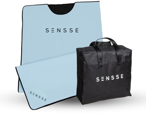 Sensse Saunalux Infrared Sauna Blanket - The UK’s First Ever, Luxurious EMF-Free Infrared Saunablanket - Zero EMF Blanket