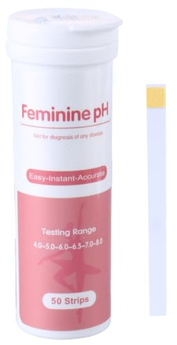 50/100 tiras de prueba de salud para higiene femenina, tiras de prueba
