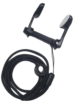 Pince-nez de natation pratiques avec cordon - Bouchons de nez flottants - Protection nasale - Accessoire de natation - Clip de plongée - Avec cordon - Pour adulte et homme