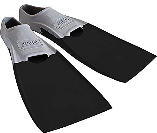 Zoggs Long Blade Rubber Fin flossen, Mehrfarbig (Mehrfarbig), Einheitsgröße