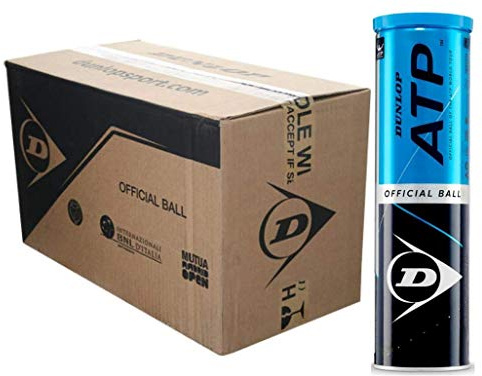 Dunlop 18 Tubes Balls ATP Official Ball - Balles officielles Tournois ATP