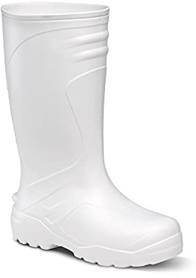 FELIZ CAMINAR - Botas de Trabajo Explorer Blanco, 40