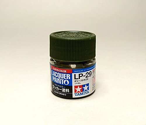 RCECHO Tamiya Model Color Lacquer Paint LP-29 Olive Drab 2 10ml 82129