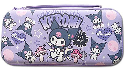 PERFECTSIGHT Switch Carrying Case for Nintendo Switch OLED Travel Carry Case with 12 Game Card Slots, Inner Protective Storage Bag for NS Console & Accessories (Purple Rabbit, Switch and Switch OLED)
