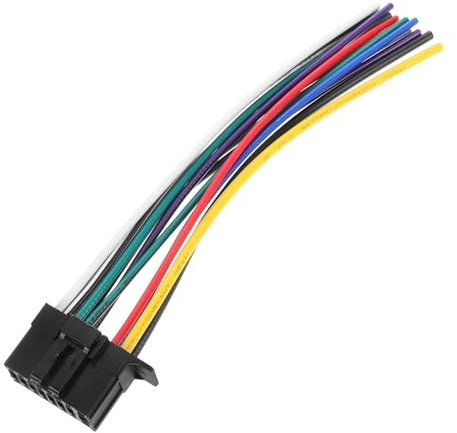 SWOOMEY Cd Dvd Stereo Power Speaker Wire Replacement Audio Power Cord for Car Radio Harness Plug Socket