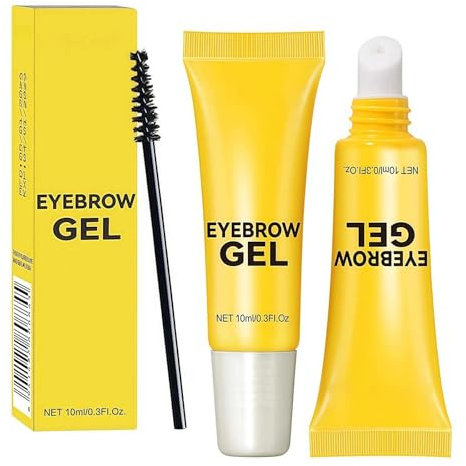 Clear Eyebrow, Long-Lasting Strong Hold for Fluffy & Defined Brows, Smudge-Proof & Quick-Drying Formula, Non-Sticky Eyebrow Styling Glue1PCS