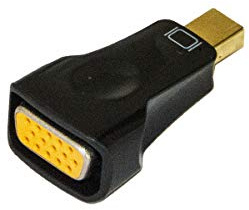 LINK LKADAT2203 3-pack Mini DisplayPort-adapter hane → VGA hona – kompatibel PC, bärbar dator, bildskärm