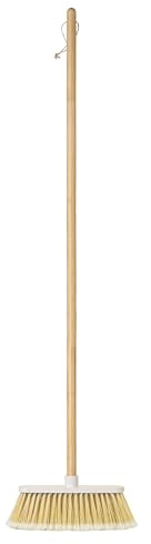 Vigar - Zeroline | Escoba Bambu con Palo de 130 cm - Producto Fabricado con Materiales Sostenibles