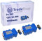 Trade-Shop - Batería Ni-MH (2 unidades, 18 V, 2000 mAh, 36 Wh, compatible con Bosch BBHMOVE5/04 BBHMOVE5/03 BBHMOVE5N/01 BBHMOVE6N/01 BBHMOVE4N/01 BBHMOVE4/03)