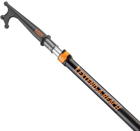 Boat Hook for Docking with 5-8 ft Telescoping Extension Pole for Boating