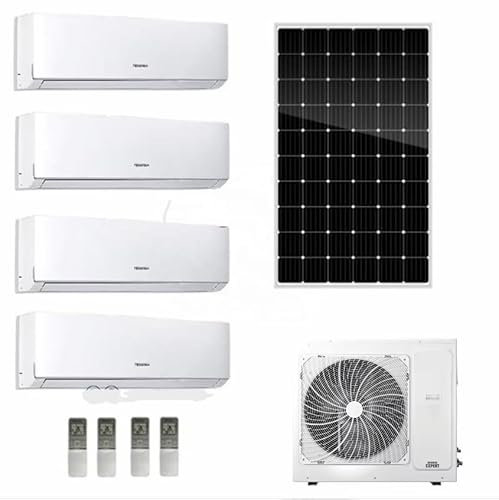 Onduleur solaire 42000BTU Multi 12K Zones Split Climatiseur et chauffage – 4 zones