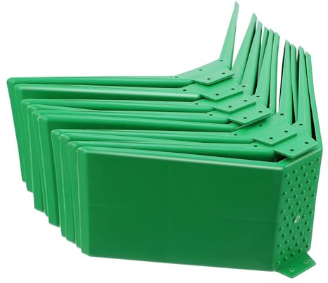 Kisangel Dwelling Pigeon Perches 10pcs Plastic Pigeon Supplies Bird Roosting Stand
