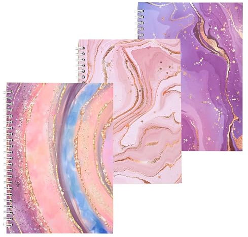 Luckwaii Reusable Sticker Book Collection Album, 3 Pcs Creative Starry Sky Scrapbooking Stickers Blank Books Storage Release Paper A5 Empty 96 Leaves for Kids Teens Collecting Stickers Labels