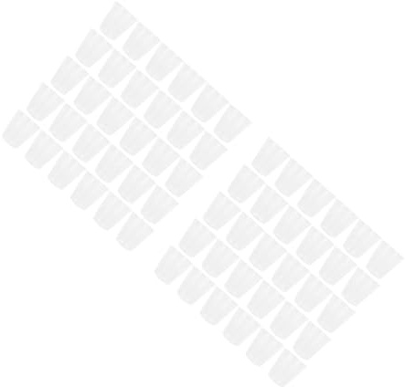 BESTonZON 2 Series Copa De Vivero Plantas Pequeñas Pequeño Plantas Al Aire Libre Recipiente De Plantación De Flores Maceta De Plástico El Plastico Blanco Reutilizable 30 Piezas*2