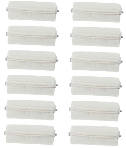 PACKOVE Algodón Aislante Cabello Rulos Cabello De Material Suave Para Rizos y Permanentes Use Salones o Casa Incluye Kit Para Permanente
